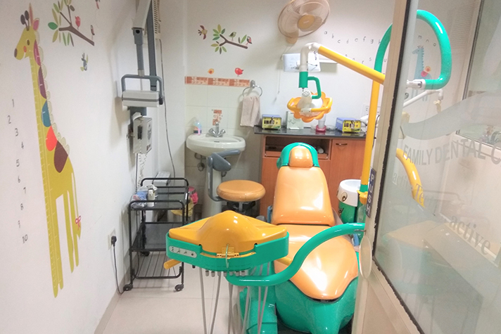 Children's dental treatment room